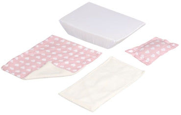 MOOVER - Doll's pram bedding 5-piece LARGE (pink)