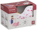 MOOVER - LINE Flamingo Puppenwagen OHNE Bettwäsche & Puppe