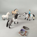 Schleich Bundle Pferde Reiterin Set von 5 Figuren & Zubehör