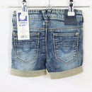 Hose - Tumble `N Dry - kurz - 80 - blau - Größen-verstellbar - Jeans - Girl - sehr guter Zustand