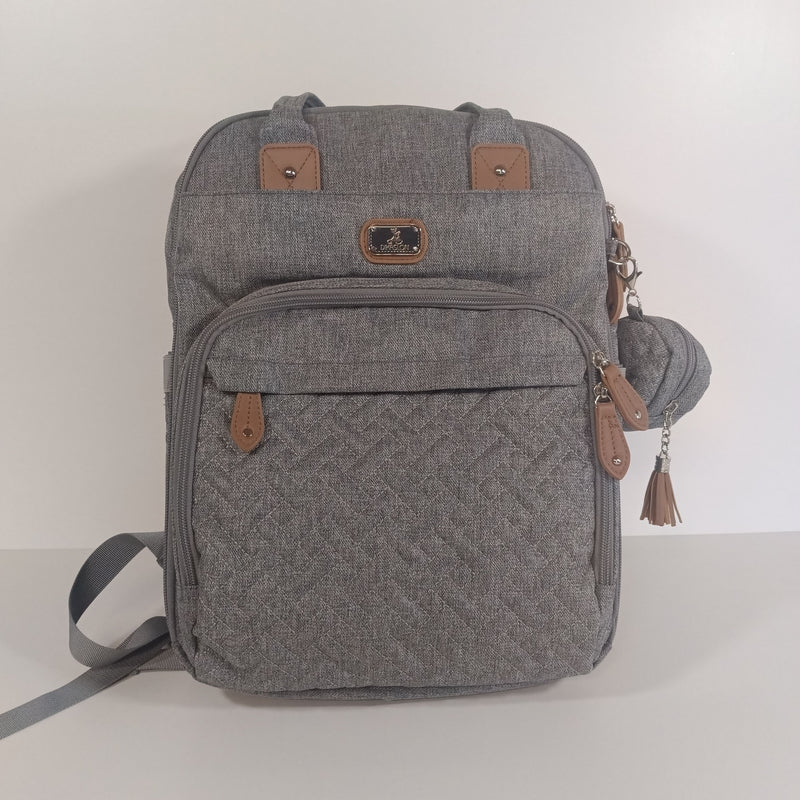 Dikaslon Wickeltasche Rucksack Großer Wickelrucksack mit Multifunktions-Babytaschen und mobiler Wickelauflage - Schnullerhalter und Kinderwagengurt...