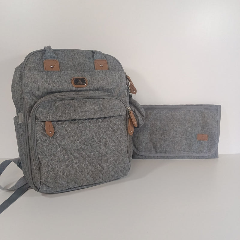 Dikaslon Wickeltasche Rucksack Großer Wickelrucksack mit Multifunktions-Babytaschen und mobiler Wickelauflage - Schnullerhalter und Kinderwagengurt...