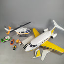 Playmobil Bundle Aero Line 7x Jet & Heli + 4 Figuren