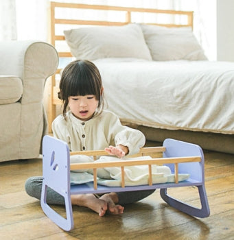 MOOVER - LINE doll bed (white)