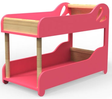 MOOVER - LINE Puppenhochbett (pink)