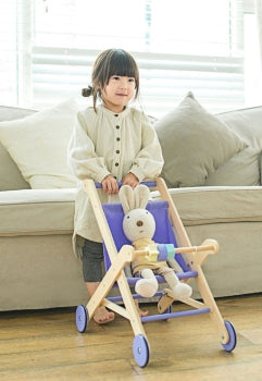 MOOVER - LINE Dolls Buggy (pink) Without stuffed rabbit