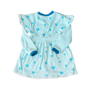 Libminna | Kleid | Langarmkleid Blau