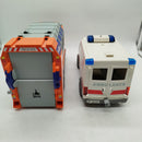 Playmobil Bundle 4221 Set von 2 Kranken & Müllwagen