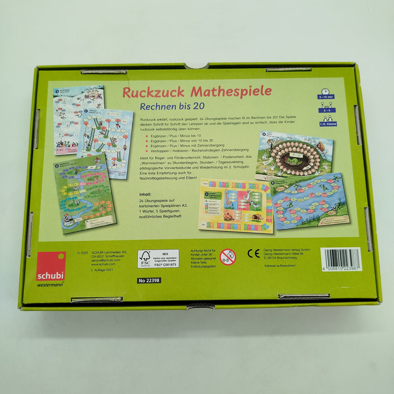 Schubi Ruckzuck Mathespiele Lernspiel