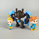 Figuren Set von 3 - Roboter & Charaktere, wie neu