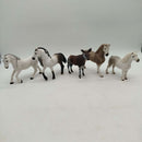Schleich Bundle Set von 5 Pferde & Okapi Tierfiguren