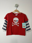 LANGARMSHIRT TOTENKOPF • 86 • MINI BODEN