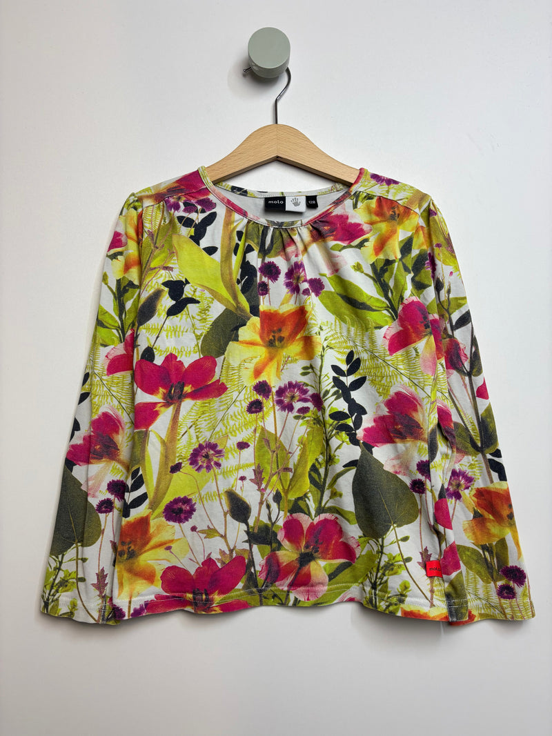 Langarmshirt Blumen • 128 • molo