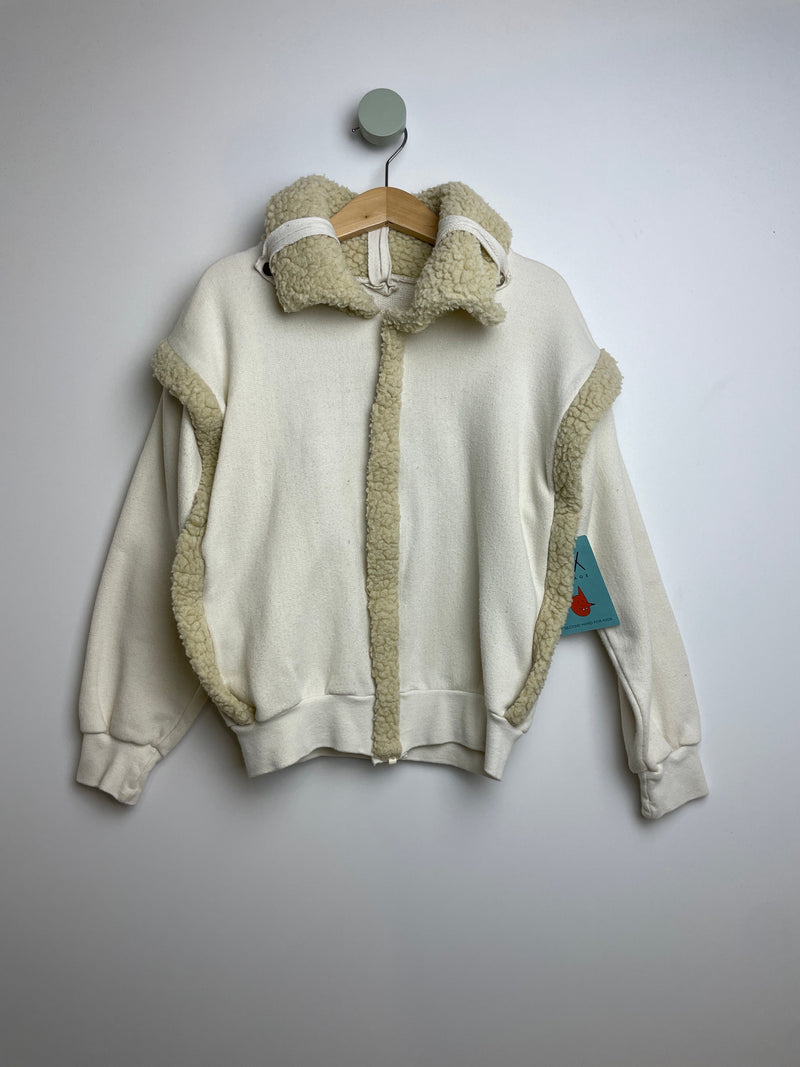 Sweat jacket with teddy collar • 122 • true vintage