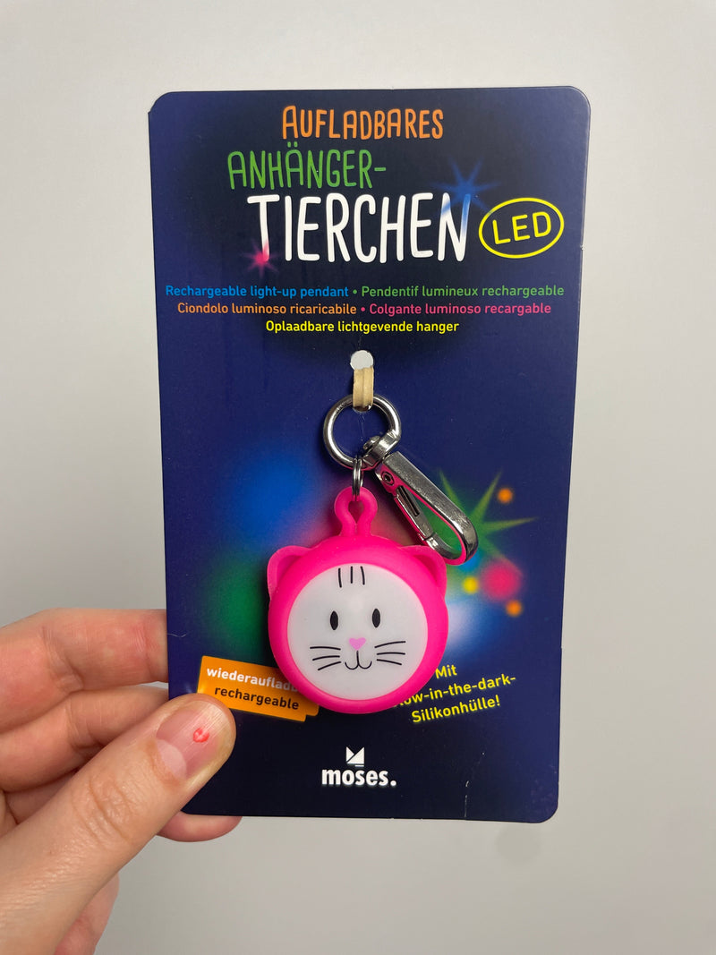Aufladbares Anhänger • Tierchen LED