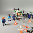 Playmobil Bundle Polizei 5179 großes Set Fahrzeuge & Figuren
