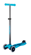 Maxi Micro Deluxe Glow LED Kickboard Kinder 5–10 Jahre – leuchtend, höhenverstellbar, LED-Rollen – neu, Vorjahreskollektion