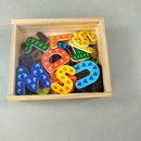 Montessori Magnettafel Lernspielzeug mit Zubehör