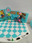 Playmobil Playmobil-Spielset-Bundle: Eisdiele, Skatepark & Spielplatz