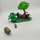 Playmobil Bundle Cabrio Figuren Baum Szene 70285 4205
