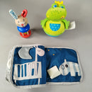 done by deer Bundle Baby Stoffbuch & Holzrasseln