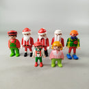 Playmobil Bundle Weihnachtsmann & Clown 7x Figuren