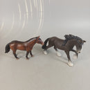 Schleich Bundle Pferde 5x Figuren mit Sattel & Mähne
