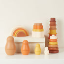 Silikon Matroschka Chocolate Bliss 4-tlg. Bieco Label Image Open Box