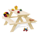 B-Ware Pinolino Sitzgarnitur Sitzgruppe Kindermöbel Nicki Fichte Natur 90x85x50 Cm