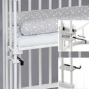 B-Ware Babybay Beistellbett Kinderbett Babybett Maxi Liegefläche Weiß Buchenholz Bett