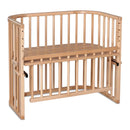 Babybay Maxi Comfort Plus Beistellbett Bett Babybett Natur Braun Holz B-Ware