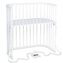 Babybay Beistellbett Holz Boxspring weiß