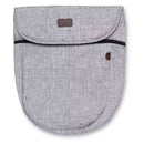 B-Ware Abc Design Beindecke Fußsack Kinderwagen Graphite Grey Wattiert Waschbar Grau