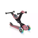 B-Ware Globber Go Up Deluxe Lights Roller Dreirad Kinderfahrzeug Pastel Pink Led Räder