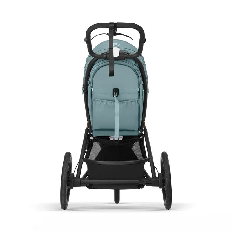 B-Ware Cybex Avi Spin Kinderwagen Buggy Kinderwagen Stormy Blue Sonnenverdeck Sportlich