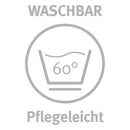 B-Ware Paradies Bettenset Kinder Steppbett Decke Kissen Set Bio Baumwolle Weiß 100x135