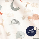 B-Ware Zöllner Schlafsack Schlafbeutel Organic Wild Friends 80cm Polyestervlies