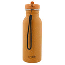 B-Ware Trixie Trinkflasche Wasserflasche Flasche Kinder Edelstahl Orange Mr Fox 500 Ml