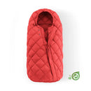 B-Ware Cybex Fußsack Kinderwagen Fußmuff Snogga 2 Hibiscus Red Ganzjahres Baby Rot