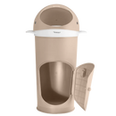B-Ware Kindsgut Windeleimer Mülleimer Windelbehälter Wal Beige Inklusive Schlauchfolie