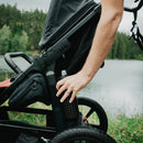 B-Ware Tfk Pro Gestell Rahmen Kinderwagen Kombi Schwarz Trinkflasche Smartphone Halter