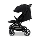 B-Ware Little One Buggy Kinderwagen Glow Xl Schwarz Black Melange Liegeposition Korb