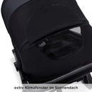 B-Ware Little One Buggy Kinderwagen Glow Xl Schwarz Black Melange Liegeposition Korb