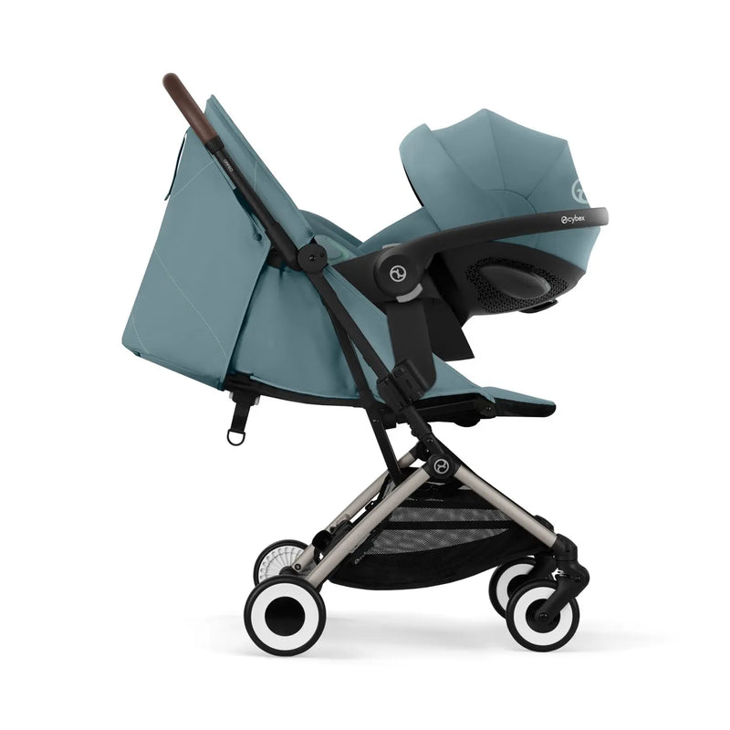 B-Ware Cybex Orfeo Buggy Reisebuggy Kinderwagen Stormy Blue Verstellbare Liegeposition
