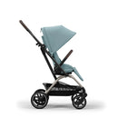 B-Ware Cybex Gold Buggy Kinderwagen Eezy S Twist +2 Reise Stormy Blue Blau Einkaufskorb