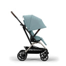 B-Ware Cybex Gold Buggy Kinderwagen Eezy S Twist +2 Reise Stormy Blue Blau Einkaufskorb