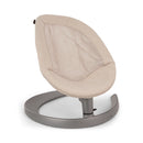 B-Ware Nuna Wippe Babywippe Leaf Grow Cloud Beige Bio Baumwolle Mesh 3 Punkt780