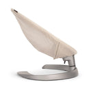 B-Ware Nuna Wippe Babywippe Leaf Grow Cloud Beige Bio Baumwolle Mesh 3 Punkt780