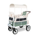 B-Ware Wonderfold Vw2 Volkswagen Kinderwagen Buggy Kinderwagen Sage Green Retro Grün