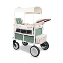 B-Ware Wonderfold Vw2 Volkswagen Kinderwagen Buggy Kinderwagen Sage Green Retro Grün
